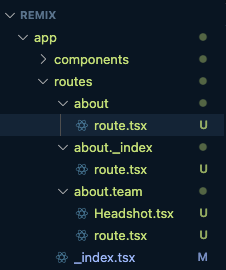 Remix Router with a Layout